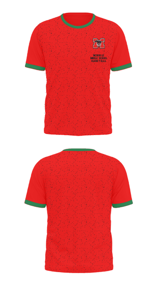 Short Sleeve Performance Shirt, Mcdougle Middle School Basketball, Women's Basketball, Teamtime, Team time, sublimation, custom sports apparel, team uniforms, spirit wear, spiritwear, sports uniforms, custom shirts, team store, custom team store, fundraiser sports, apparel fundraiser