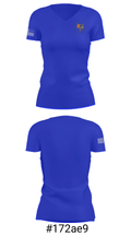 Cedar Ridge Elementary School 56262998 Women's Short Sleeve V-neck Shirt - 21