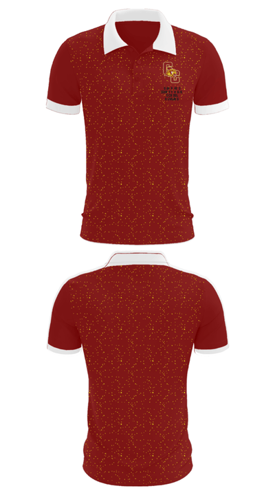Garrard County High School Bowling 34387128 Short Sleeve Performance Polo - 26