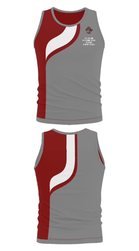 Tank Top, Red Bank Regional High School Basketball, Women's Basketball, Teamtime, Team time, sublimation, custom sports apparel, team uniforms, spirit wear, spiritwear, sports uniforms, custom shirts, team store, custom team store, fundraiser sports, apparel fundraiser