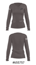 Pecatonica Indians 32989260 Women's Long Sleeve V-neck Shirt - 20