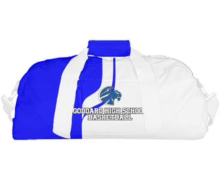 Duffle Bag, Goddard High School Basketball, Women's Basketball, Teamtime, Team time, sublimation, custom sports apparel, team uniforms, spirit wear, spiritwear, sports uniforms, custom shirts, team store, custom team store, fundraiser sports, apparel fundraiser
