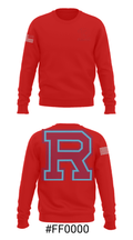 Ralston High School Wrestling 45661529 Crew Neck Sweatshirt - 16