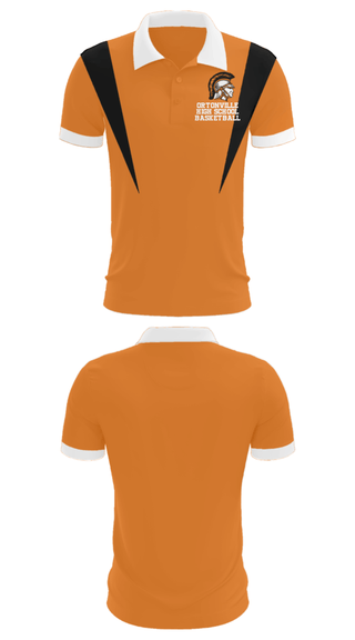 Short Sleeve Performance Polo, Ortonville High School Basketball, Women's Basketball, Teamtime, Team time, sublimation, custom sports apparel, team uniforms, spirit wear, spiritwear, sports uniforms, custom shirts, team store, custom team store, fundraiser sports, apparel fundraiser