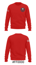 Bristol Senior High School Bowling 41863070 Crew Neck Sweatshirt - 16