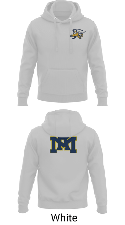Rocky Mount High School Basketball 86010063 Hoodie - 3
