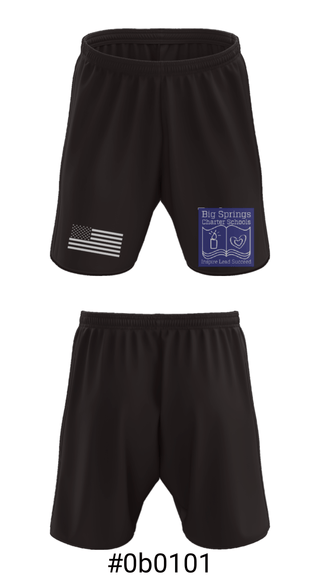 Athletic Shorts With Pockets, Big Springs Charter School, Spirit Store, Teamtime, Team time, sublimation, custom sports apparel, team uniforms, spirit wear, spiritwear, sports uniforms, custom shirts, team store, custom team store, fundraiser sports, apparel fundraiser