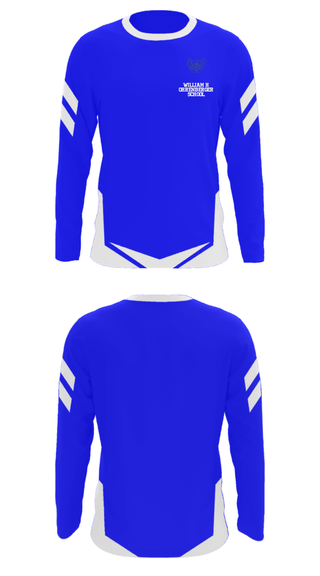 Long Sleeve Performance Shirt, William H Ohrenberger School, Spirit Store, Teamtime, Team time, sublimation, custom sports apparel, team uniforms, spirit wear, spiritwear, sports uniforms, custom shirts, team store, custom team store, fundraiser sports, apparel fundraiser