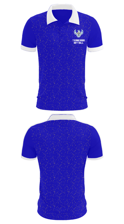 Thunderbird Softball 15197780 Short Sleeve Performance Polo - 25