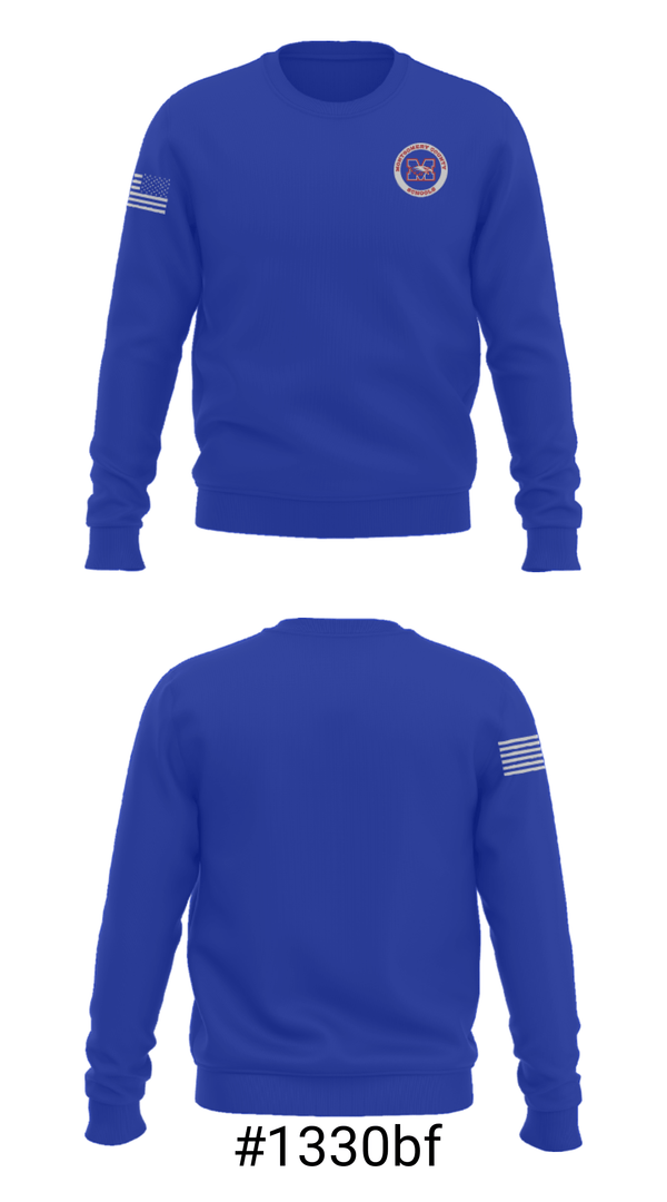 Crew Neck Sweatshirt, Montgomery County High School Basketball, Men's Basketball, Teamtime, Team time, sublimation, custom sports apparel, team uniforms, spirit wear, spiritwear, sports uniforms, custom shirts, team store, custom team store, fundraiser sports, apparel fundraiser
