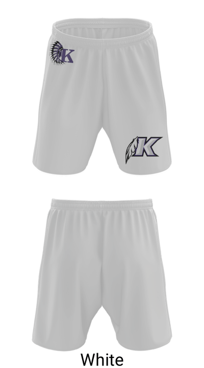 Keokuk High School 14181877 Athletic Shorts With Pockets - 1