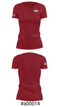 Westmoreland High School 86197534 Women's Short Sleeve V-neck Shirt - 21