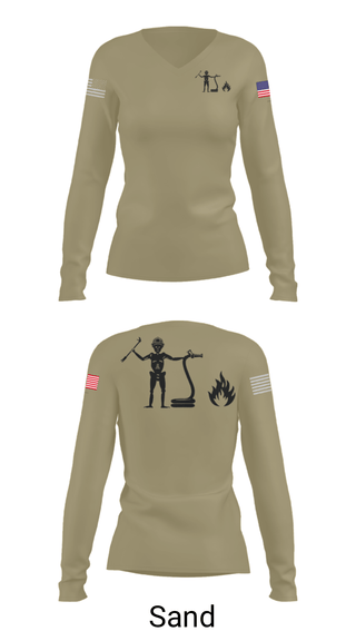 Women's Long Sleeve Vneck Shirt, Seven Hills, , Teamtime, Team time, sublimation, custom sports apparel, team uniforms, spirit wear, spiritwear, sports uniforms, custom shirts, team store, custom team store, fundraiser sports, apparel fundraiser