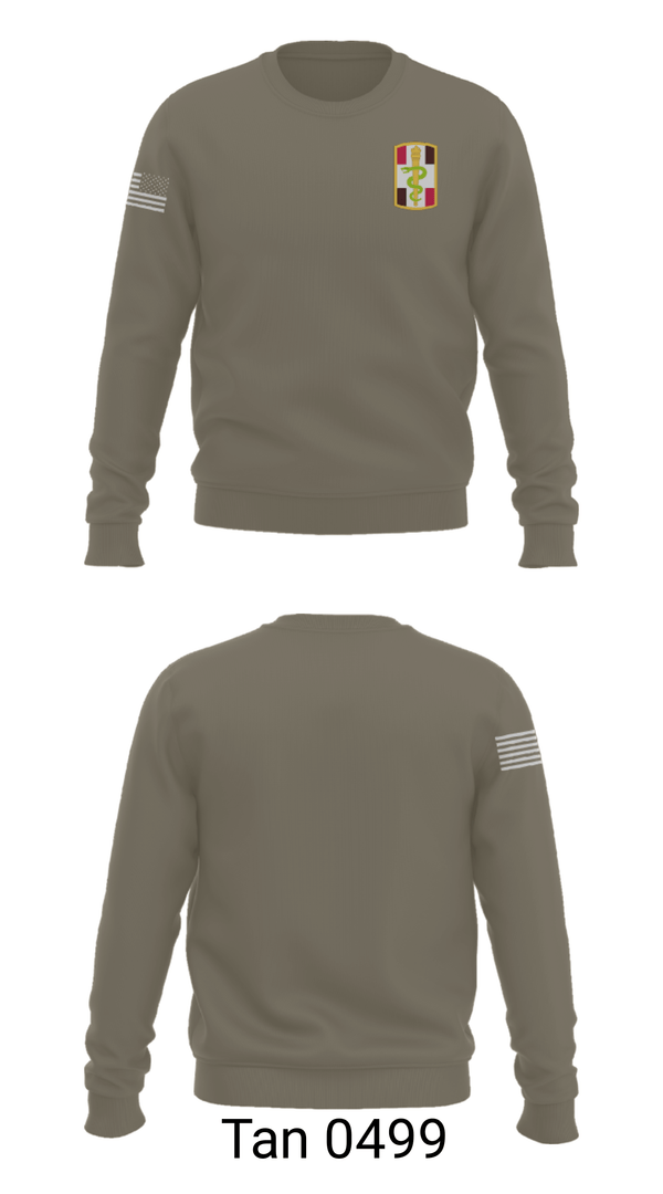 Crew Neck Sweatshirt, , Army, Teamtime, Team time, sublimation, custom sports apparel, team uniforms, spirit wear, spiritwear, sports uniforms, custom shirts, team store, custom team store, fundraiser sports, apparel fundraiser