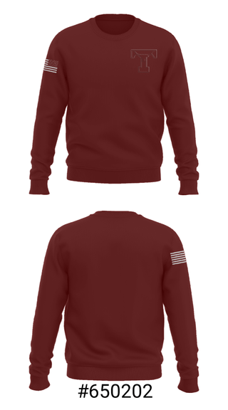 Crew Neck Sweatshirt, Tarkington High School Basketball, Women's Basketball, Teamtime, Team time, sublimation, custom sports apparel, team uniforms, spirit wear, spiritwear, sports uniforms, custom shirts, team store, custom team store, fundraiser sports, apparel fundraiser