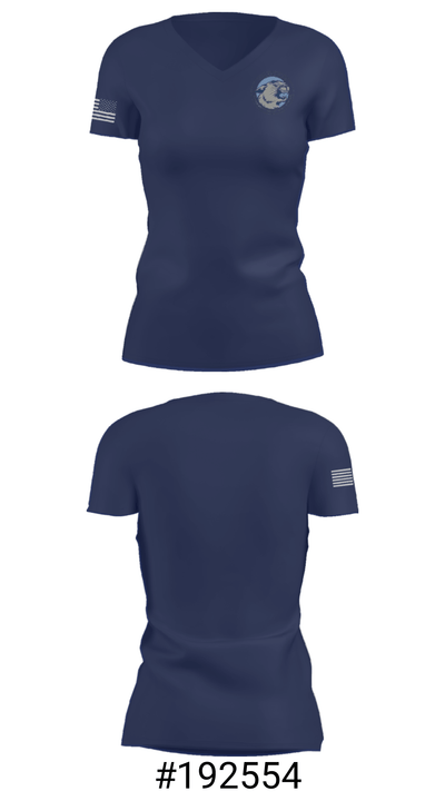 Dougherty Valley High School Basketball 17618000 Women's Short Sleeve V-neck Shirt - 21