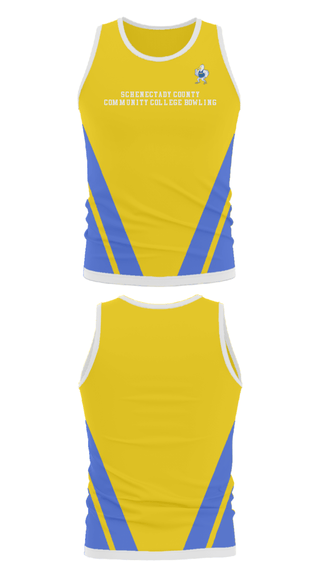 Tank Top, Schenectady County Community College Bowling, Bowling, Teamtime, Team time, sublimation, custom sports apparel, team uniforms, spirit wear, spiritwear, sports uniforms, custom shirts, team store, custom team store, fundraiser sports, apparel fundraiser