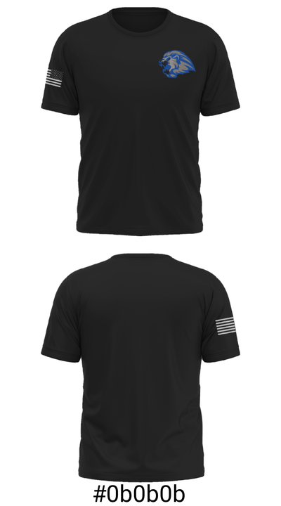 Graham Park Middle School Wrestling 61233507 Short Sleeve Performance Shirt - 19