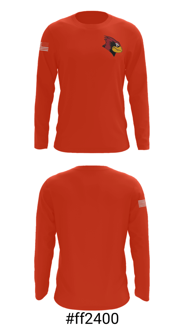 Long Sleeve Performance Shirt, Ridgefield Park Senior High School Wrestling, Wrestling, Teamtime, Team time, sublimation, custom sports apparel, team uniforms, spirit wear, spiritwear, sports uniforms, custom shirts, team store, custom team store, fundraiser sports, apparel fundraiser