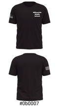 Willowside Middle School 14693352 Short Sleeve Performance Shirt - 19