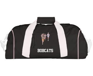 Duffle Bag, Bobcats, Cross Country, Teamtime, Team time, sublimation, custom sports apparel, team uniforms, spirit wear, spiritwear, sports uniforms, custom shirts, team store, custom team store, fundraiser sports, apparel fundraiser