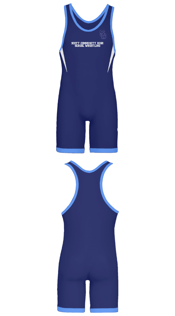 Wrestling Singlet, Scott Community High School Wrestling, Wrestling, Teamtime, Team time, sublimation, custom sports apparel, team uniforms, spirit wear, spiritwear, sports uniforms, custom shirts, team store, custom team store, fundraiser sports, apparel fundraiser