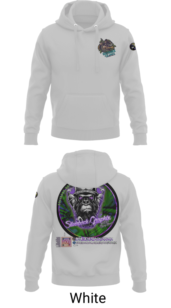 Hoodie, Silverback Graphix, , Teamtime, Team time, sublimation, custom sports apparel, team uniforms, spirit wear, spiritwear, sports uniforms, custom shirts, team store, custom team store, fundraiser sports, apparel fundraiser