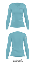 Skyline High School Wrestling 40409969 Women's Long Sleeve V-neck Shirt - 20