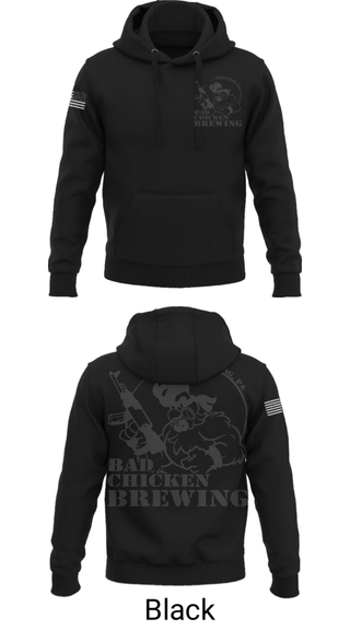 Hoodie, Bad Chicken Brewing, Army, Teamtime, Team time, sublimation, custom sports apparel, team uniforms, spirit wear, spiritwear, sports uniforms, custom shirts, team store, custom team store, fundraiser sports, apparel fundraiser