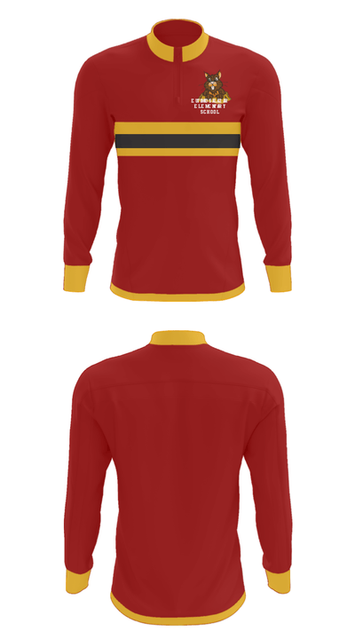 Eutimio Salazar Elementary School 87954227 Quarter Zip Jacket - 30