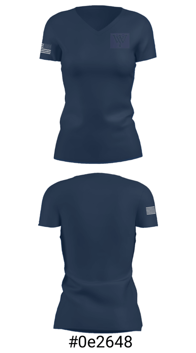 West York Boys Club Basketball 46049380 Women's Short Sleeve V-neck Shirt - 21