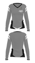 Van Cove Elementary School 11153468 Women's Long Sleeve V-neck Shirt - 29
