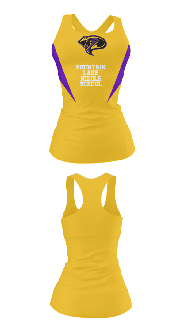 Tank Top, Fountain Lake Middle School, Spirit Store, Teamtime, Team time, sublimation, custom sports apparel, team uniforms, spirit wear, spiritwear, sports uniforms, custom shirts, team store, custom team store, fundraiser sports, apparel fundraiser