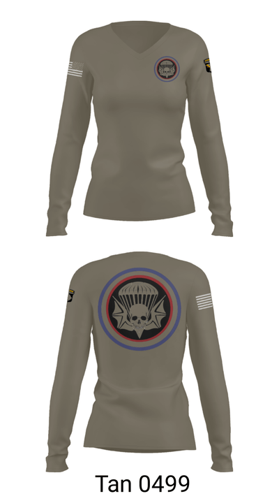 1502 Strike 46159441 Women's Long Sleeve V-neck Shirt - 39