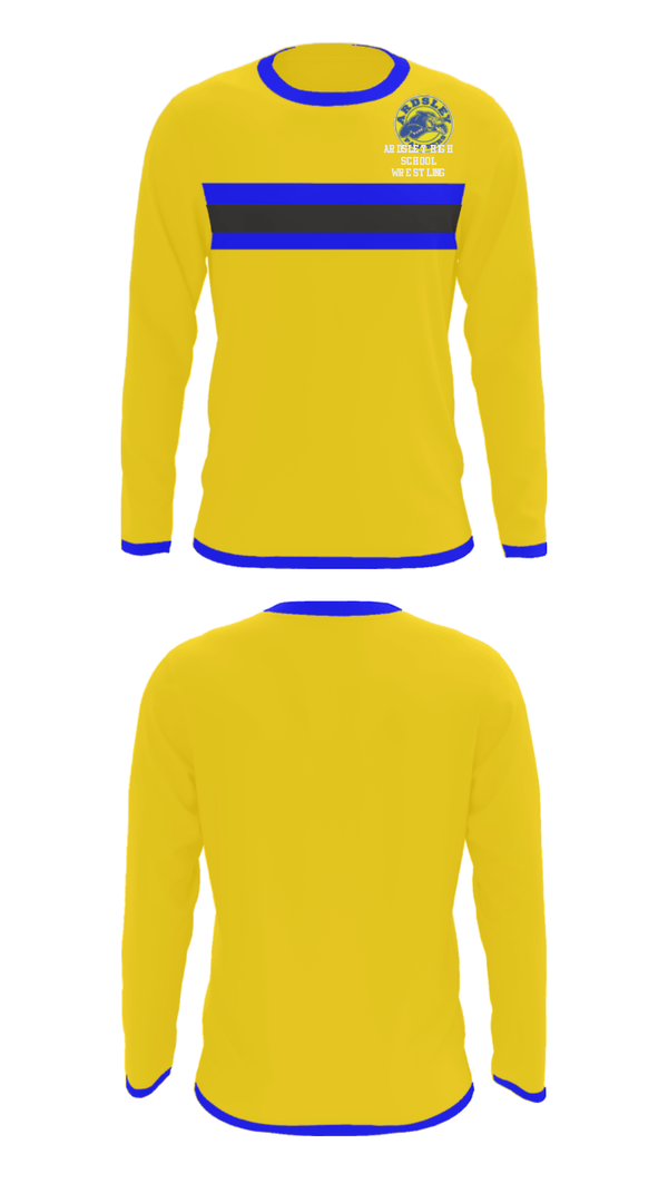 Long Sleeve Performance Shirt, Ardsley High School Wrestling, Wrestling, Teamtime, Team time, sublimation, custom sports apparel, team uniforms, spirit wear, spiritwear, sports uniforms, custom shirts, team store, custom team store, fundraiser sports, apparel fundraiser