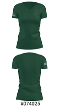 Malvern High School Basketball 19418706 Women's Short Sleeve V-neck Shirt - 21