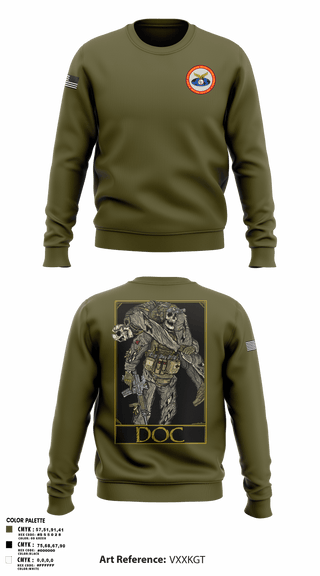 Crew Neck Sweatshirt, MCSFR RAS, Navy, Teamtime, Team time, sublimation, custom sports apparel, team uniforms, spirit wear, spiritwear, sports uniforms, custom shirts, team store, custom team store, fundraiser sports, apparel fundraiser