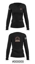 Kattys Desserts 37406355 Women's Long Sleeve V-neck Shirt - 20