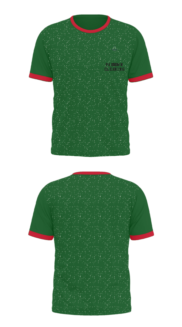 Short Sleeve Performance Shirt, Pa Brown Cleaning, Men's Soccer, Teamtime, Team time, sublimation, custom sports apparel, team uniforms, spirit wear, spiritwear, sports uniforms, custom shirts, team store, custom team store, fundraiser sports, apparel fundraiser