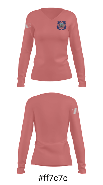Flotilla 79 Tampa 75275130 Women's Long Sleeve V-neck Shirt - 20