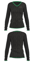 Courtyard Chuch 37286717 Women's Long Sleeve V-neck Shirt - 31
