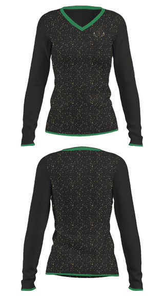 Women's Long Sleeve Vneck Shirt, Courtyard Chuch, , Teamtime, Team time, sublimation, custom sports apparel, team uniforms, spirit wear, spiritwear, sports uniforms, custom shirts, team store, custom team store, fundraiser sports, apparel fundraiser