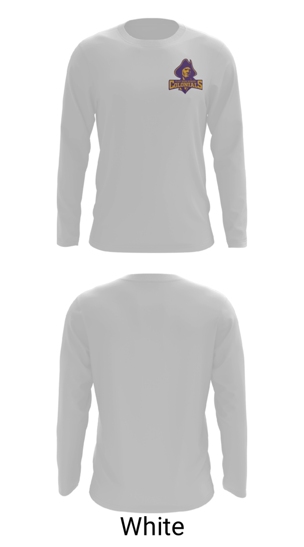 Long Sleeve Performance Shirt, Clay High School Swimming, Swimming, Teamtime, Team time, sublimation, custom sports apparel, team uniforms, spirit wear, spiritwear, sports uniforms, custom shirts, team store, custom team store, fundraiser sports, apparel fundraiser
