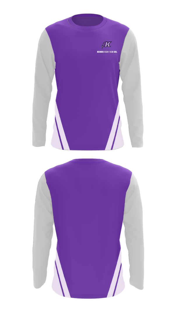 Long Sleeve Performance Shirt, Keokuk High School, Spirit Store, Teamtime, Team time, sublimation, custom sports apparel, team uniforms, spirit wear, spiritwear, sports uniforms, custom shirts, team store, custom team store, fundraiser sports, apparel fundraiser