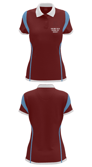 Women's Short Sleeve Performance Polo, Okemos High School Ice Hockey, Ice Hockey, Teamtime, Team time, sublimation, custom sports apparel, team uniforms, spirit wear, spiritwear, sports uniforms, custom shirts, team store, custom team store, fundraiser sports, apparel fundraiser
