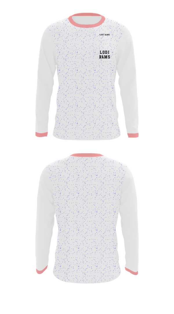 Long Sleeve Performance Shirt, Lodi Rams, Men's Basketball, Teamtime, Team time, sublimation, custom sports apparel, team uniforms, spirit wear, spiritwear, sports uniforms, custom shirts, team store, custom team store, fundraiser sports, apparel fundraiser