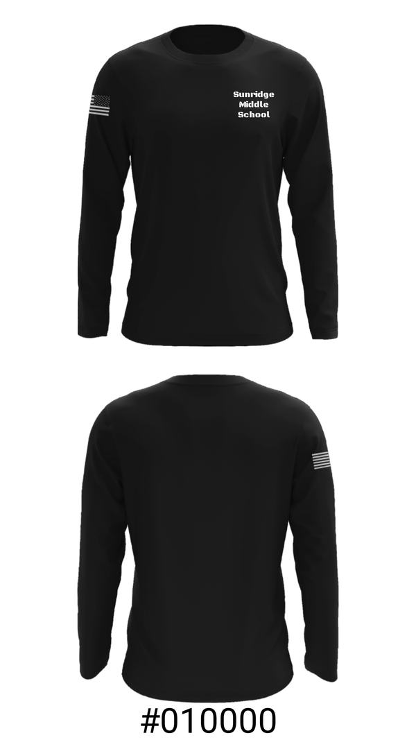Long Sleeve Performance Shirt, Sunridge Middle School, Spirit Store, Teamtime, Team time, sublimation, custom sports apparel, team uniforms, spirit wear, spiritwear, sports uniforms, custom shirts, team store, custom team store, fundraiser sports, apparel fundraiser