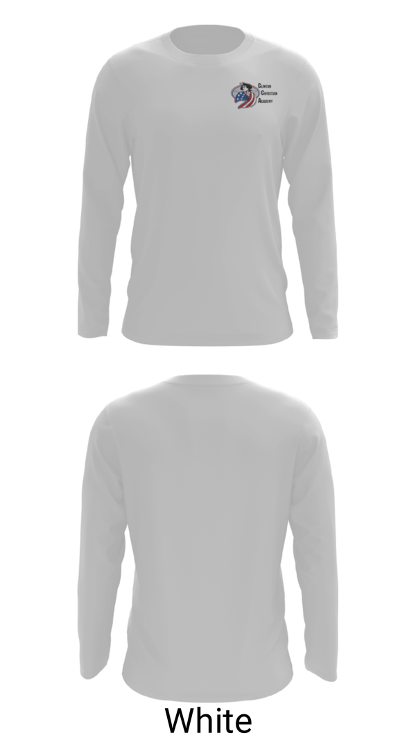 Long Sleeve Performance Shirt, Clinton Christian Academy, Spirit Store, Teamtime, Team time, sublimation, custom sports apparel, team uniforms, spirit wear, spiritwear, sports uniforms, custom shirts, team store, custom team store, fundraiser sports, apparel fundraiser