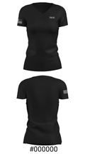 Max Purpose Academy Basketball 39536013 Women's Short Sleeve V-neck Shirt - 21