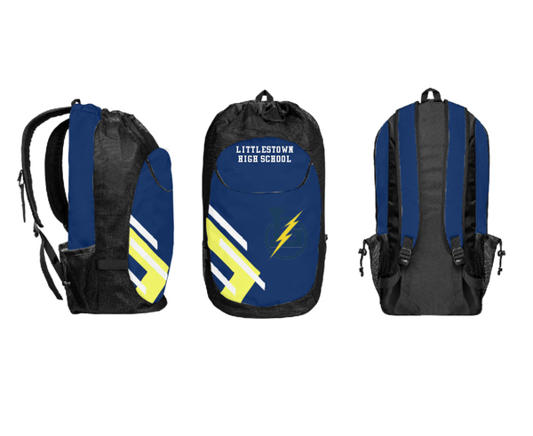 Gear Bag, Littlestown High School, Spirit Store, Teamtime, Team time, sublimation, custom sports apparel, team uniforms, spirit wear, spiritwear, sports uniforms, custom shirts, team store, custom team store, fundraiser sports, apparel fundraiser